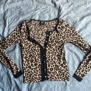 BDG Cheetah Top